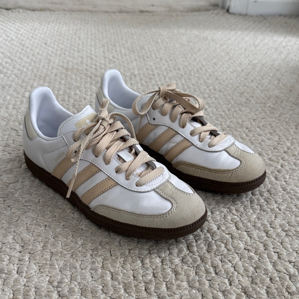 Adidas Samba OG Beige/White 6.5